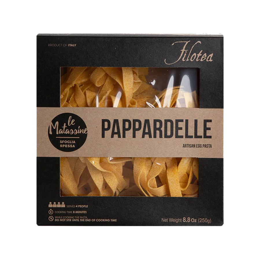 Egg Pappardelle Nests